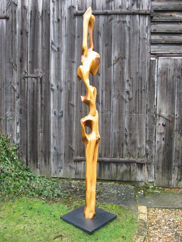 Figure with Raised Arms